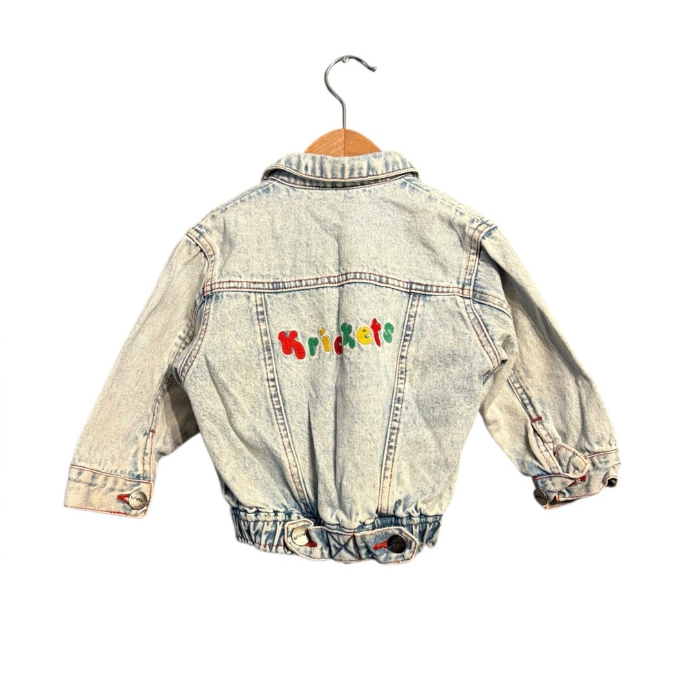 Vintage krickets Kids Denim Jacket - Light Blue
